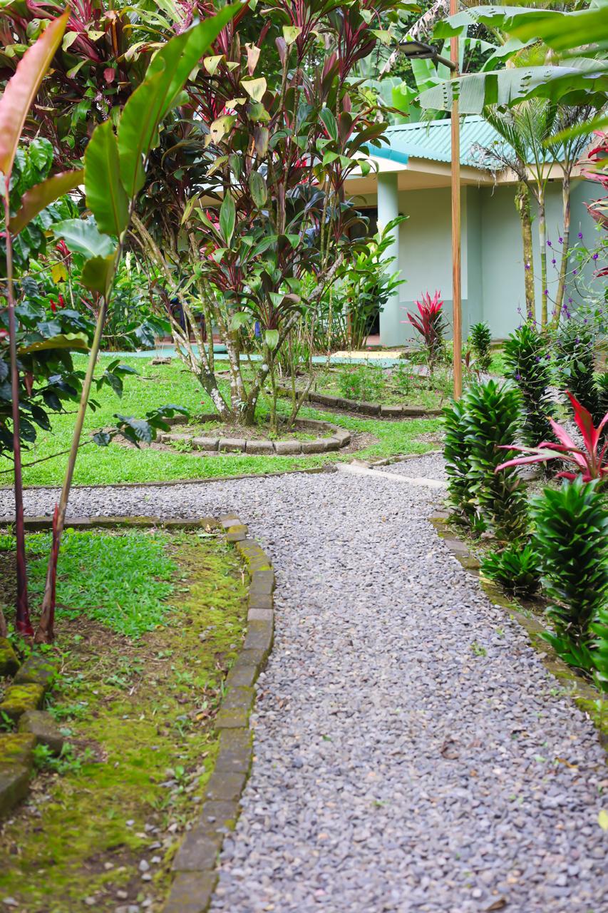 Nature path in the gardens