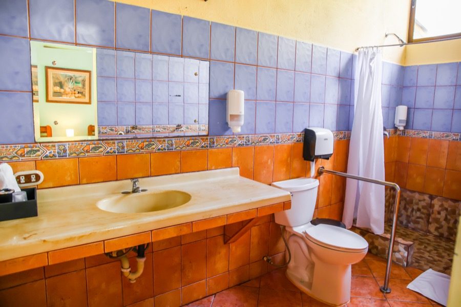 Superior Room bathroom with shower