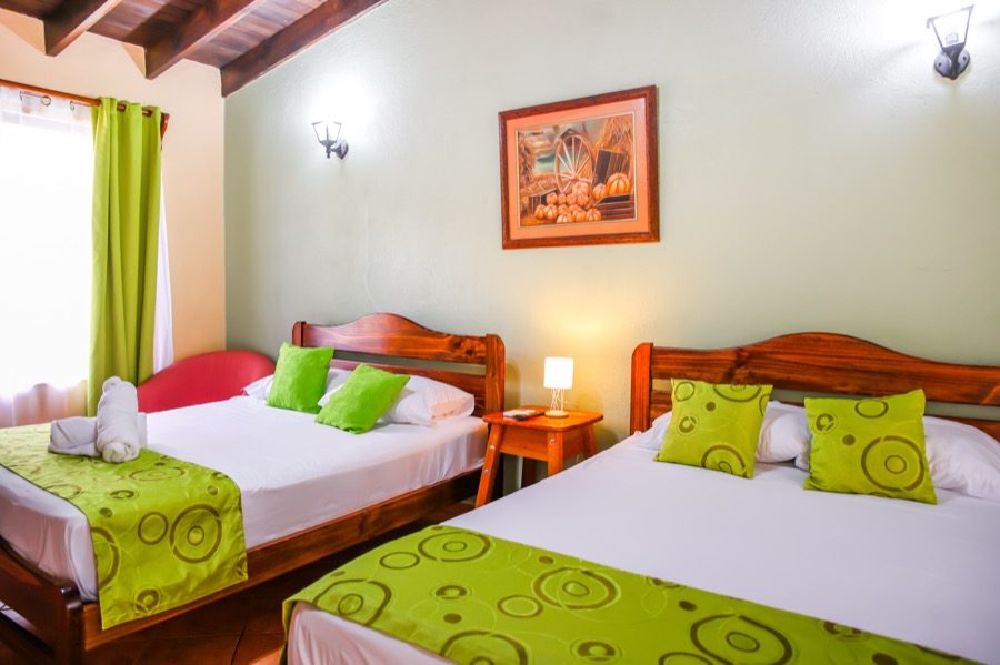 Superior Room beds and seating area