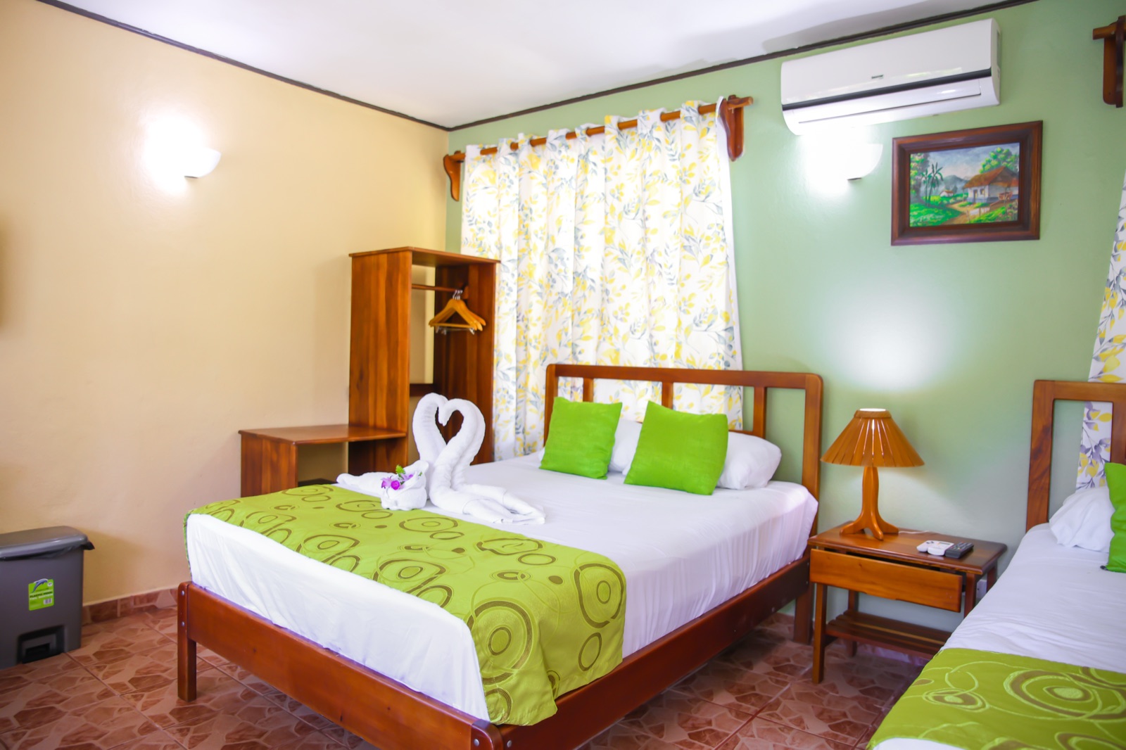 Standard Room interior with air conditioning