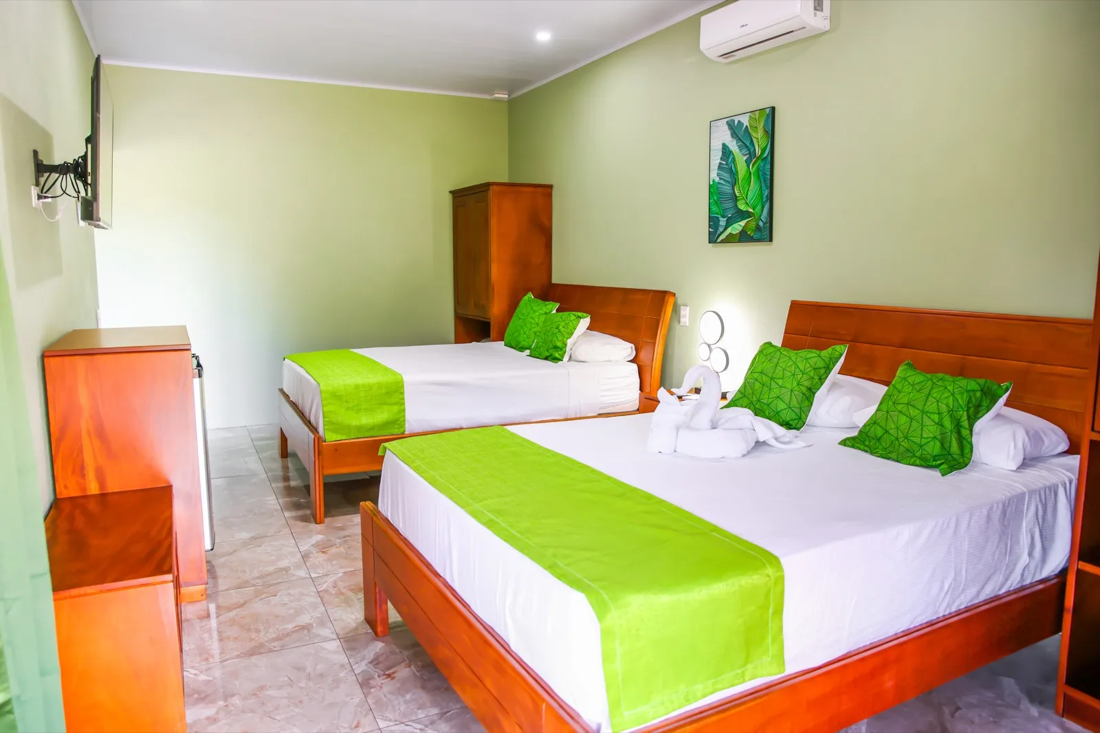 Habitación Superior Confort con dos camas queen